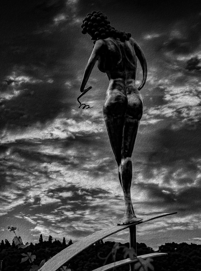 sculpture "vigne" Annie Kriz